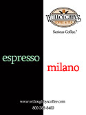 Willoughby's Espresso Milano